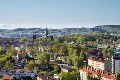Mölndal from the air