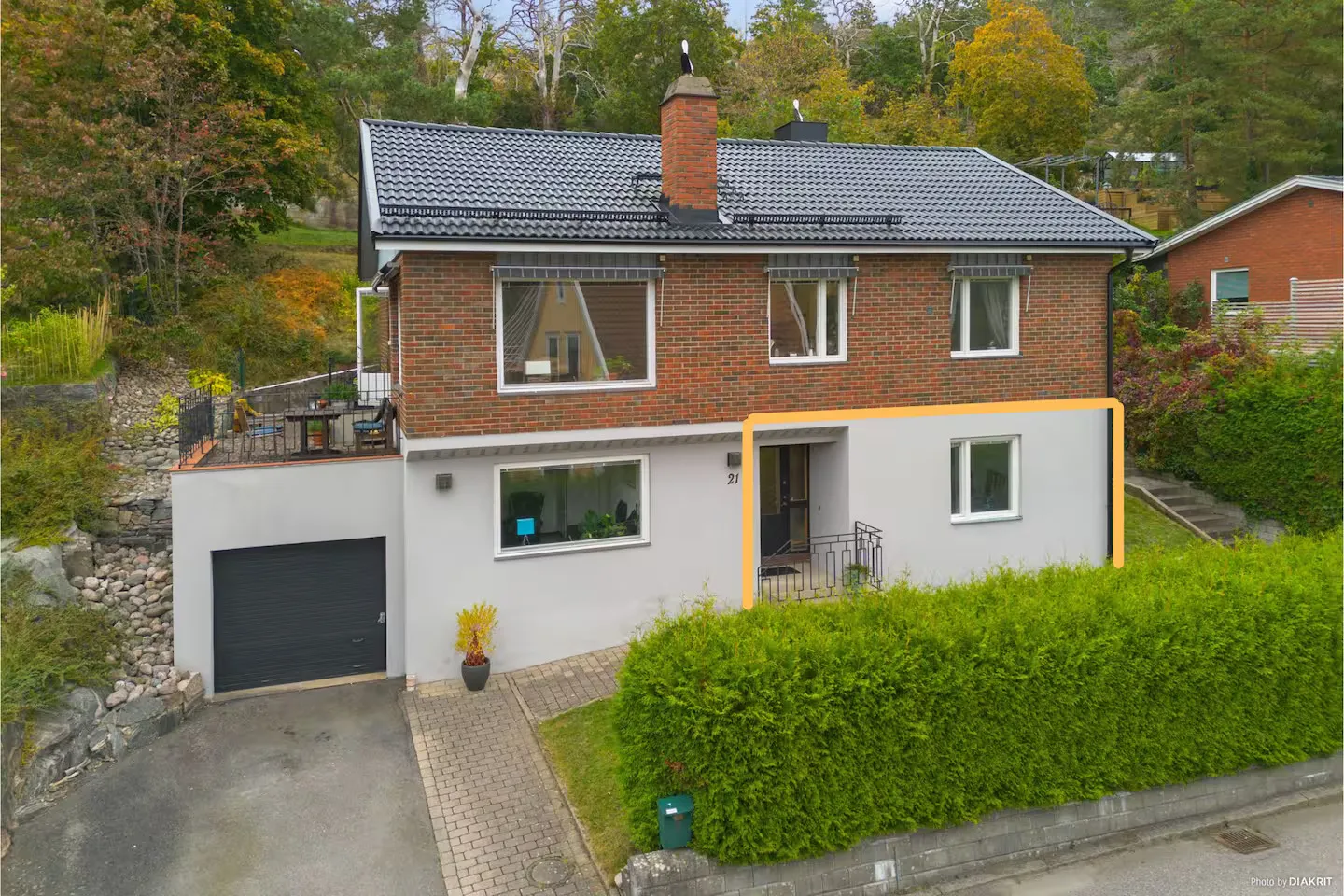 Shared garden accommodation Gothenburg